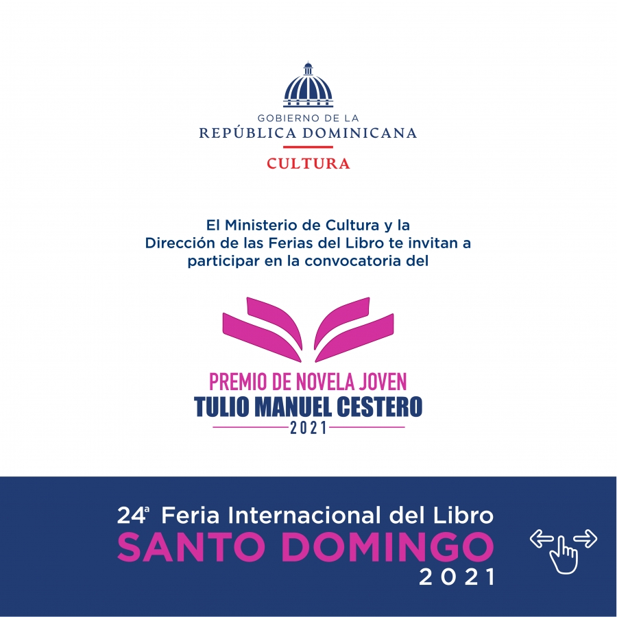 Premio de Novela Joven “Tulio Manuel Cestero” de la Feria Internacional del Libro Santo Domingo 2021