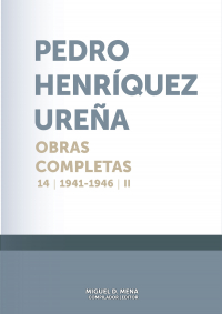 Pedro Henriquez Ureña - Obras Completas XIV