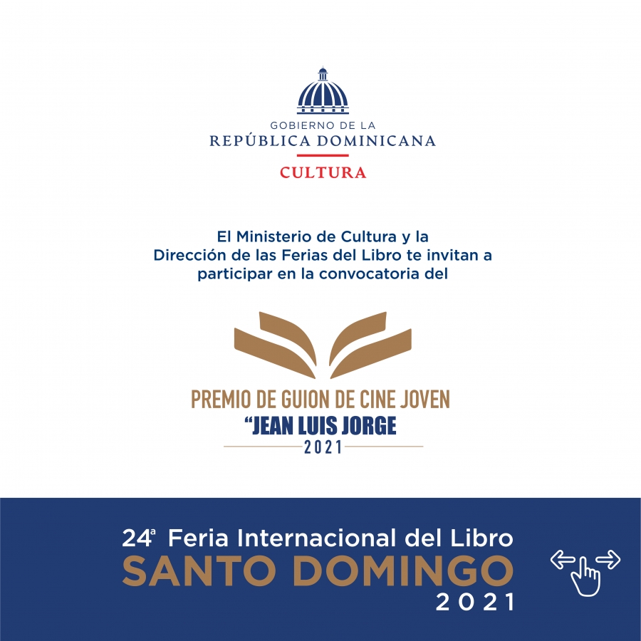 Premio de Guion de Cine Joven “Jean Luis Jorge” de la Feria Internacional del Libro Santo Domingo 2021