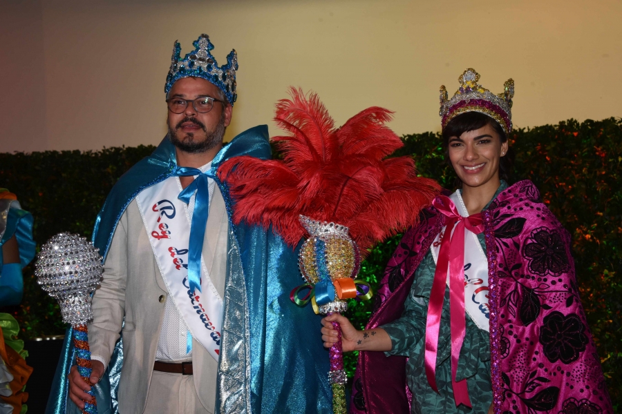 Para Nashla Bogaert y Frank Perozo es un privilegio ser los reyes del Desfile del carnaval