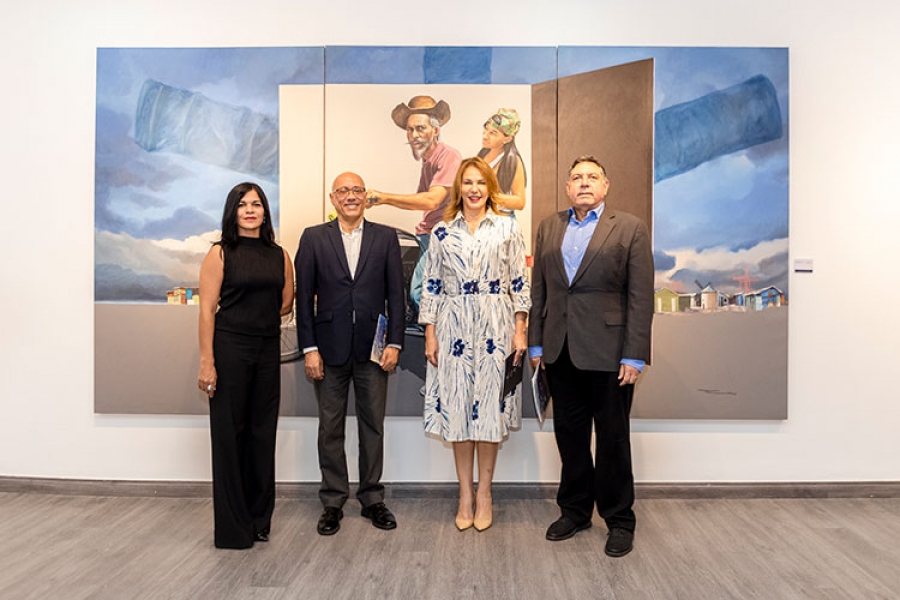 Cultura inaugura exposición ‘Los Quijotes de Madera’