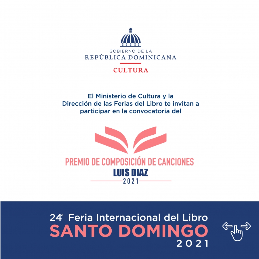 Premio de Composición de Canciones “Luis Díaz” de la Feria Internacional del Libro Santo Domingo 2021