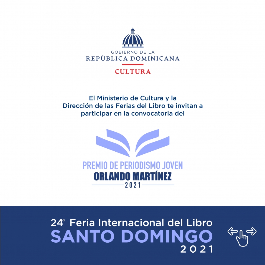Premio de Periodismo Joven “Orlando Martínez” de la Feria Internacional del Libro Santo Domingo 2021