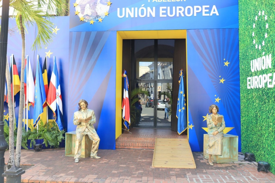 Pabellón de la Unión Europea presenta atractiva y variada programación en la Feria del Libro 2022