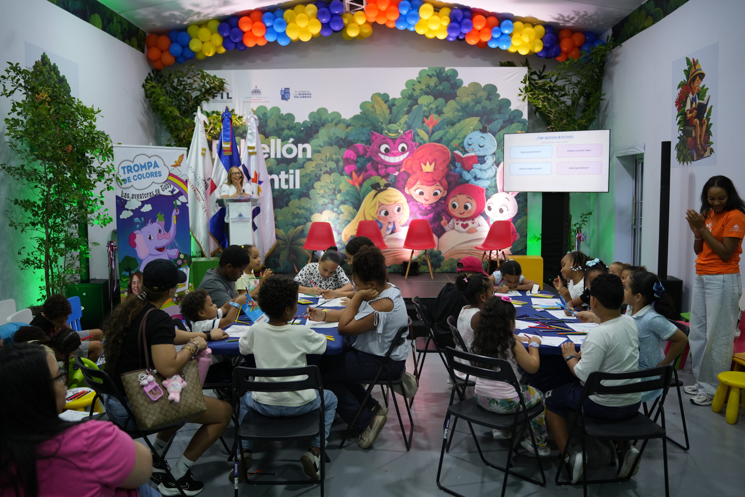 La Feria Internacional del Libro Santo Domingo 2026 se llena de magia y arte con actividades dirigidas al público infantil